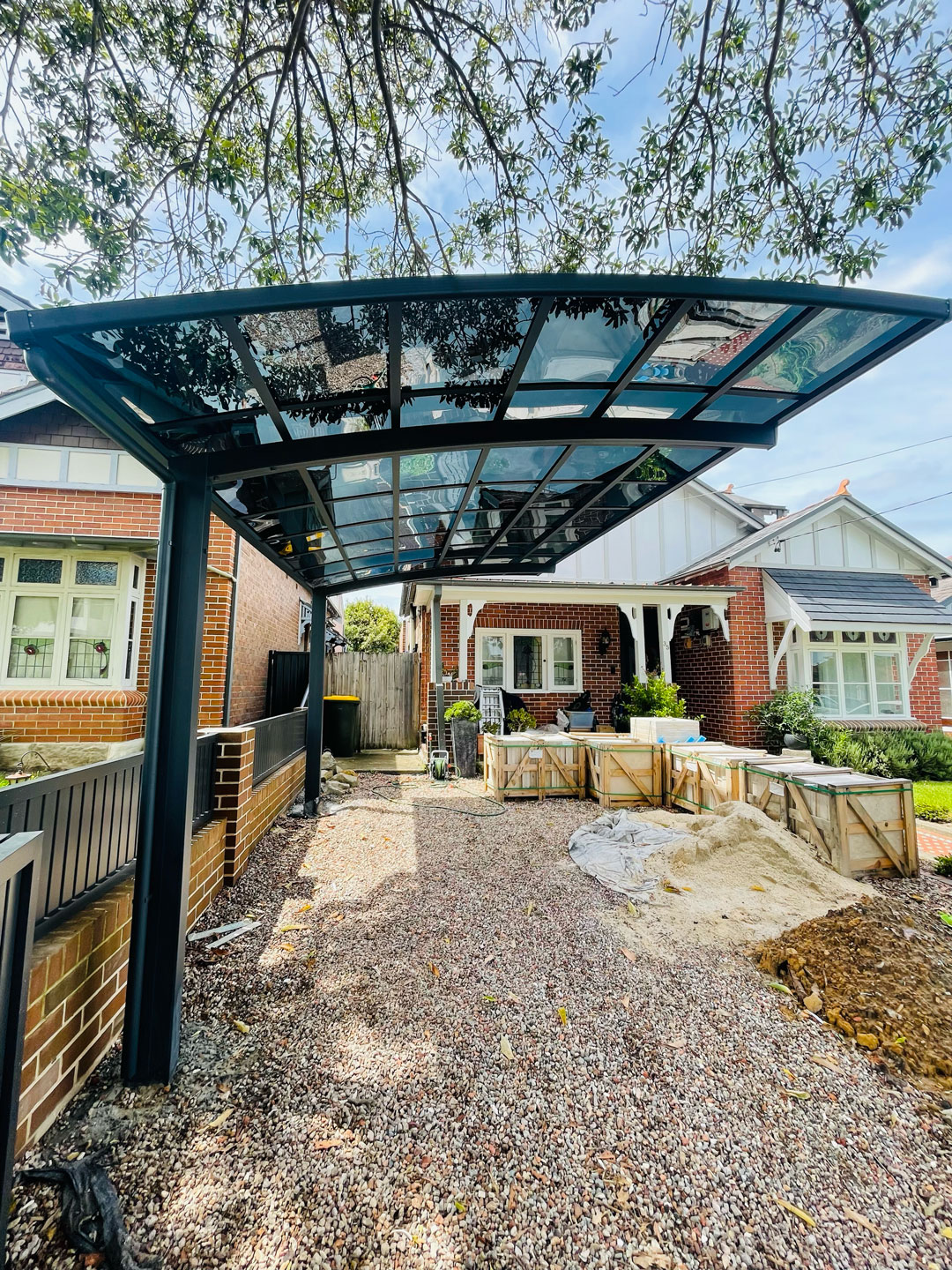 Cantilever Carport